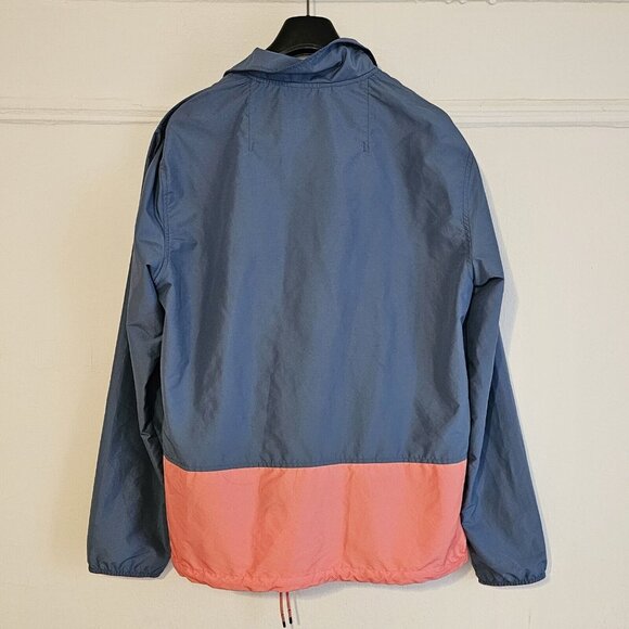 Herschel Supply Co. Voyage Coach Packable Jacket Windbreaker sz Large L Blue - Picture 10 of 12